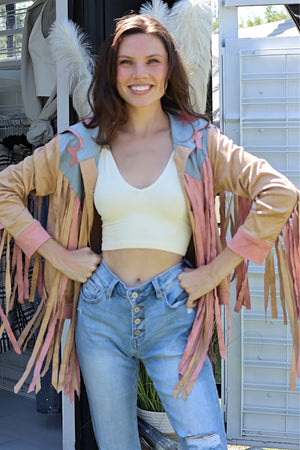 FAYE’S FANTASTIC FRINGE JACKET - MULTI