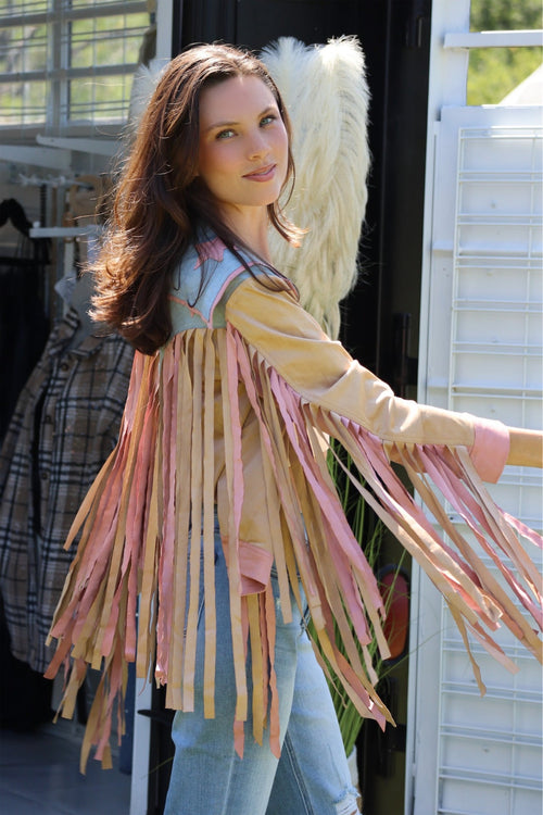 FAYE’S FANTASTIC FRINGE JACKET - MULTI