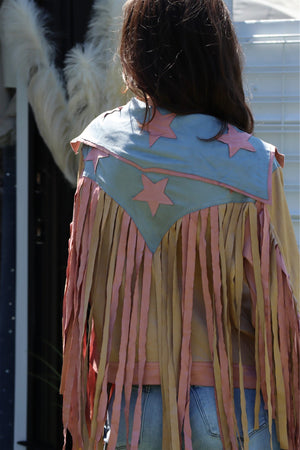 FAYE’S FANTASTIC FRINGE JACKET - MULTI