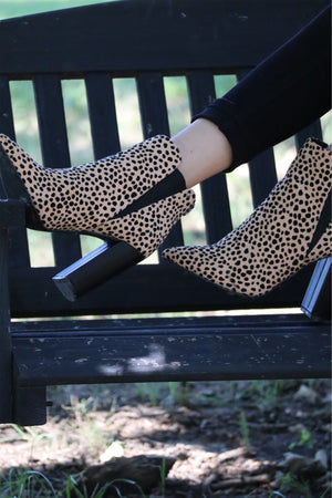 LAYLA'S LEOPARD BOOTS - LEOPARD