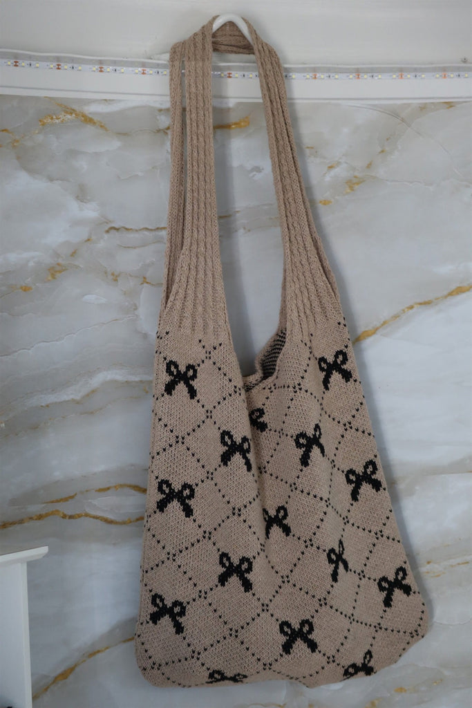 BLAIR'S BOW TOTE - NATURAL