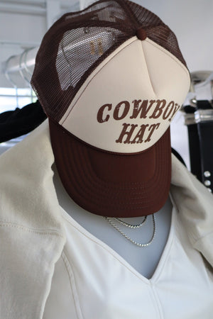 TATUM'S TRUCKER COWBOY HAT - MULTI