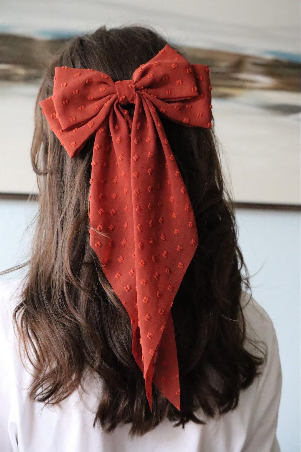 POPPY'S PRETTY POLKA-DOT BOW - MULTI