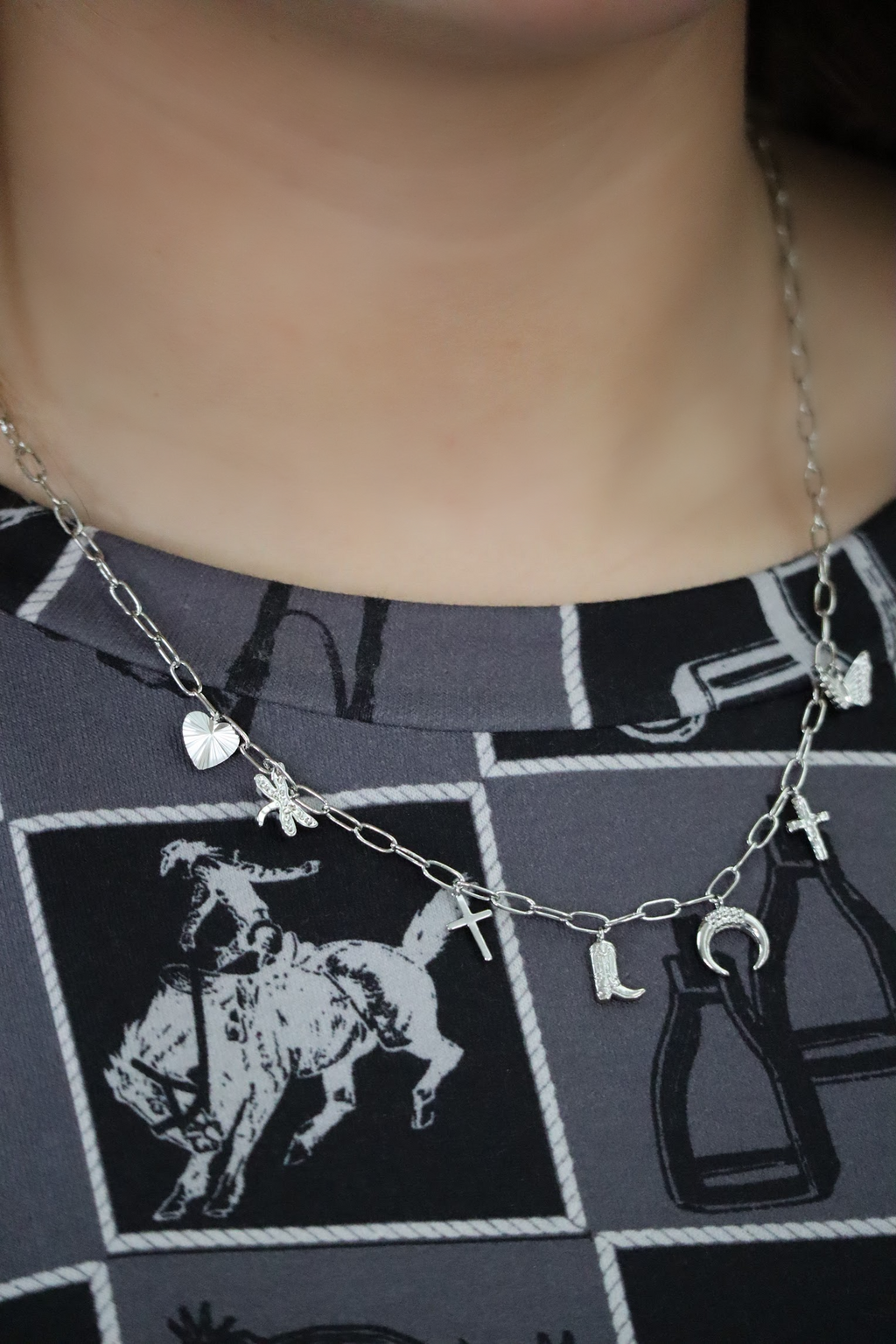 MASON'S NATURE NECKLACE- SILVER