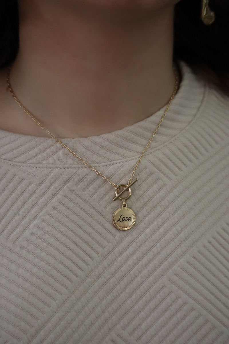 LILIANNA'S LOVE NECKLACE - GOLD