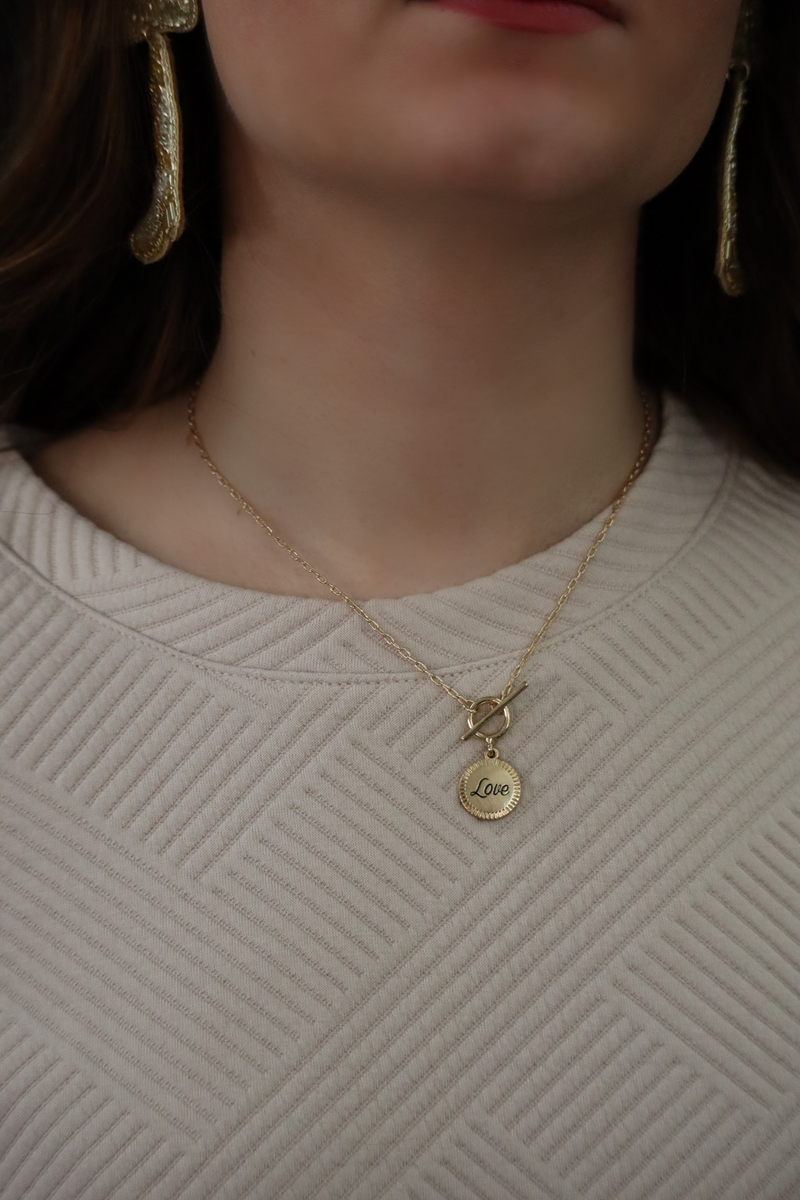 LILIANNA'S LOVE NECKLACE - GOLD