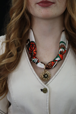 RYLEE'S RARE BANDANA NECKLACE - MULTI