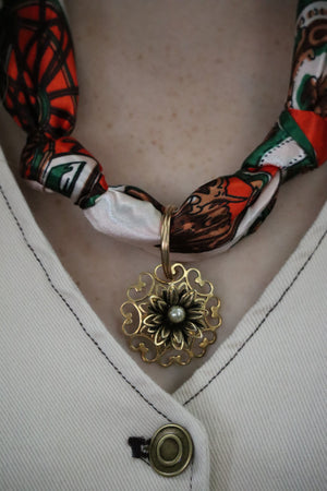 RYLEE'S RARE BANDANA NECKLACE - MULTI