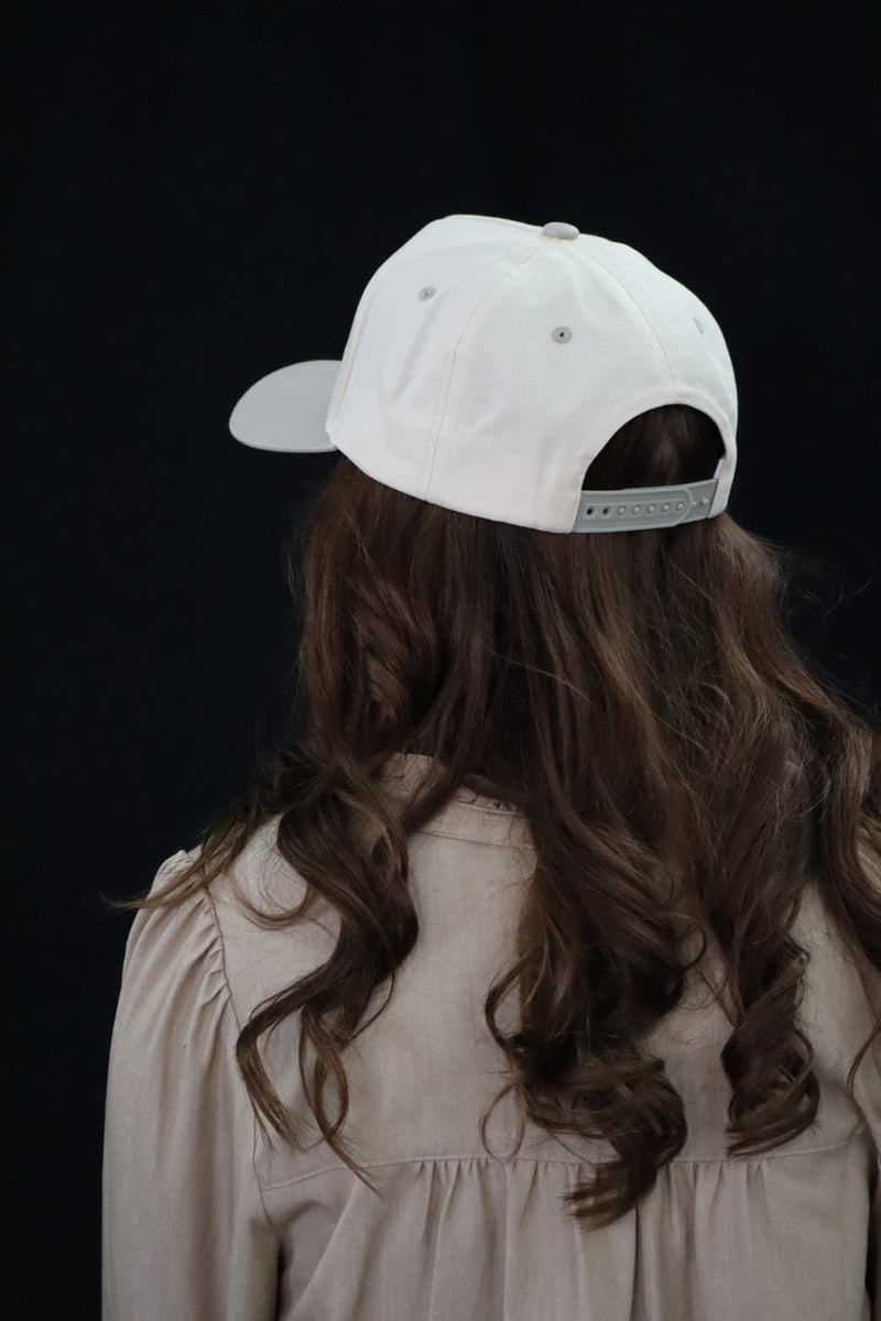 MADY'S MAMA CANVAS CAP - KHAKI / CREAM