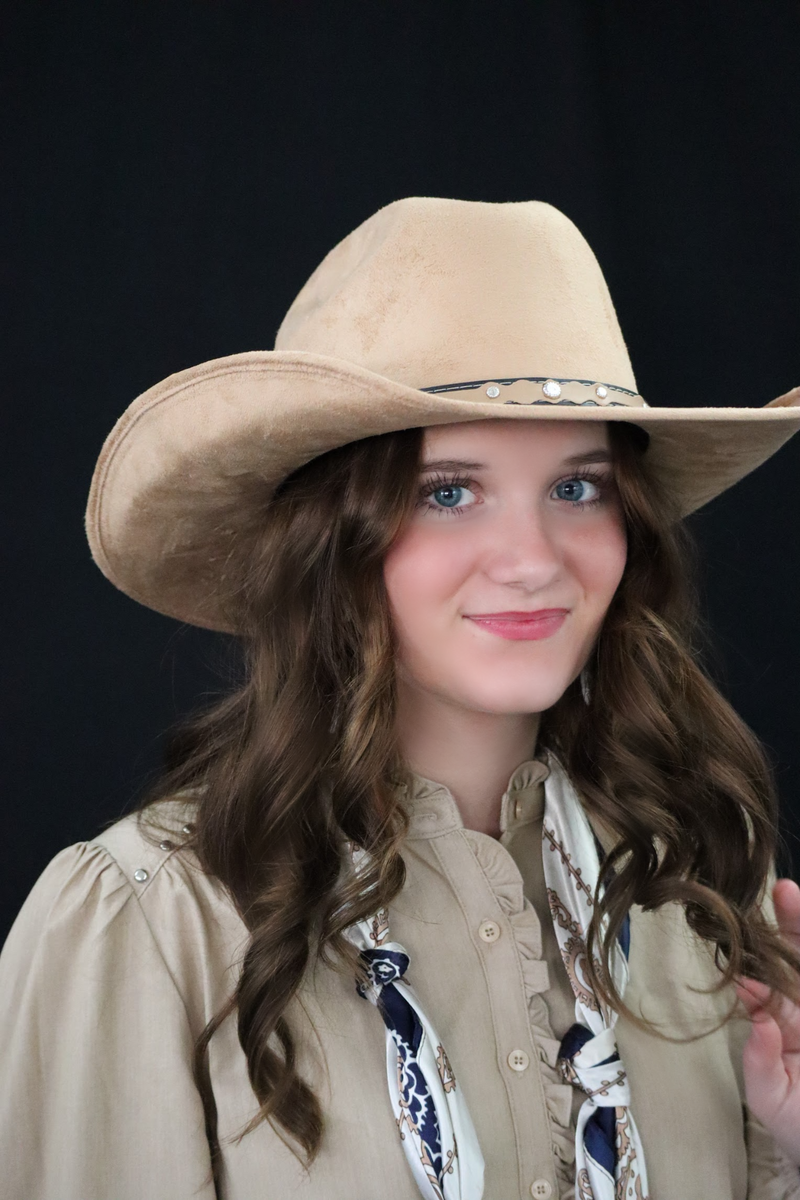 JULIE'S JAZZY COWGIRL HAT - MULTI