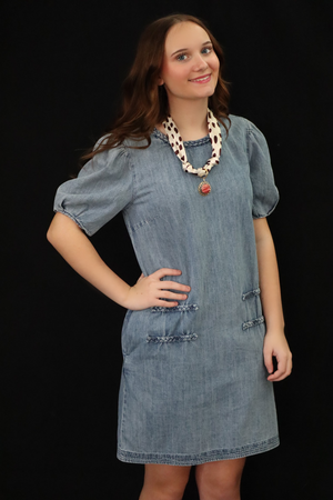 RYLEE'S RARE BANDANA NECKLACE - MULTI