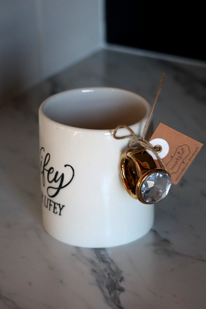 ROSALIE'S RING MUGS - WHITE