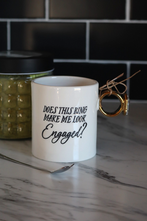 ROSALIE'S RING MUGS - WHITE