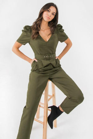 OLIVIA’S OUTSTANDING JUMPSUIT - OLIVE