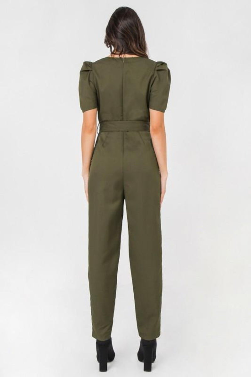 OLIVIA’S OUTSTANDING JUMPSUIT - OLIVE