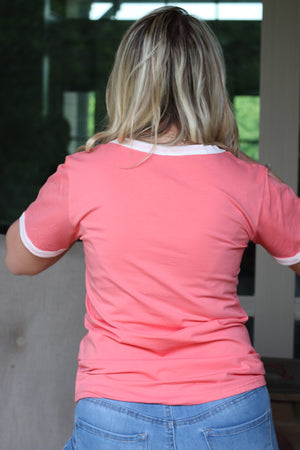 SAM'S SUNSHINE TEE - PINK
