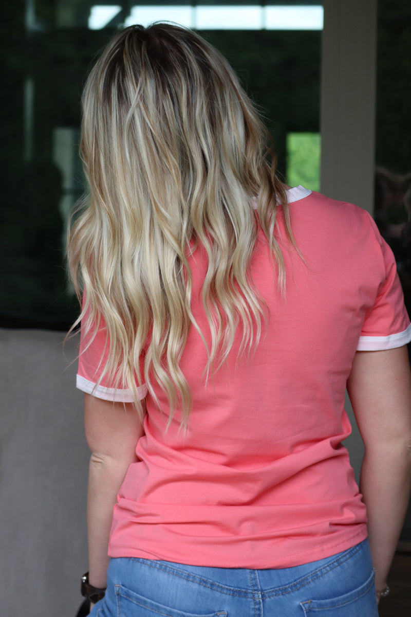 SAM'S SUNSHINE TEE - PINK