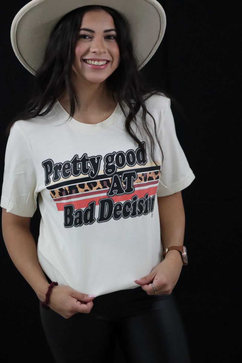 GWIN’S PRETTY GOOD TEE - CREAM