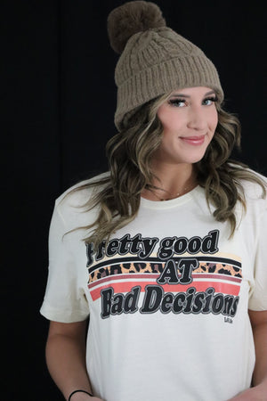 GWIN’S PRETTY GOOD TEE - CREAM