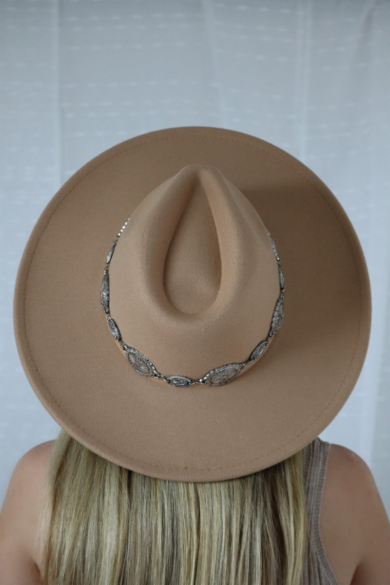 MIA'S WESTERN HAT - TAN